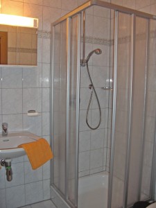 Badezimmer - Ferienwohnung B 